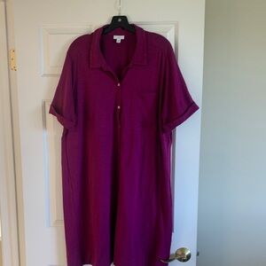 J Jill skin knit tee dress. Excellent condition!